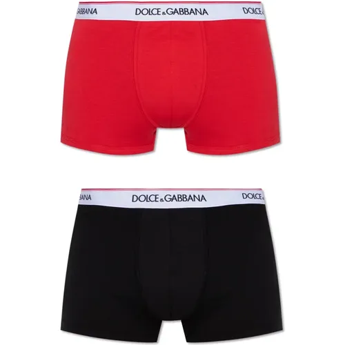 Boxers 2-pack , male, Sizes: XL, S, M, 2XL - Dolce & Gabbana - Modalova