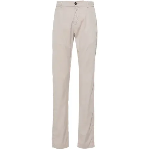 Slim Fit Elastic Waist Chinos , male, Sizes: 2XL - Canali - Modalova