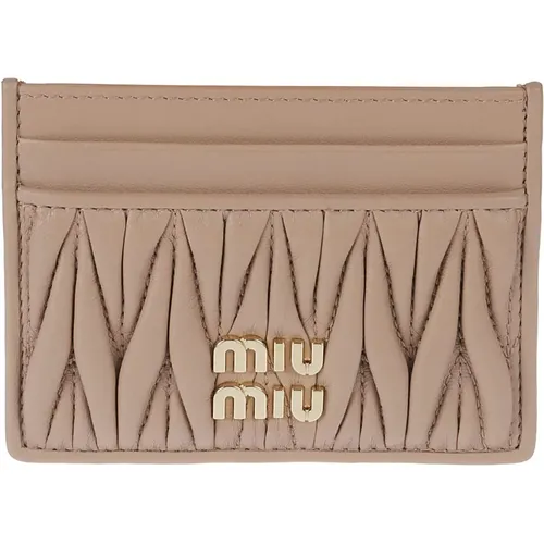 Wallets , female, Sizes: ONE SIZE - Miu Miu - Modalova