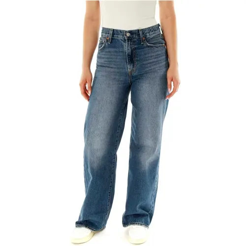 Levi's, Wide Leg Jeans mit hoher Leibhöhe , Damen, Größe: W33 L32 - Levis - Modalova