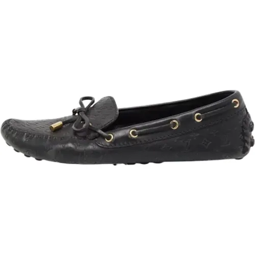 Pre-owned Leather flats , female, Sizes: 6 UK - Louis Vuitton Vintage - Modalova