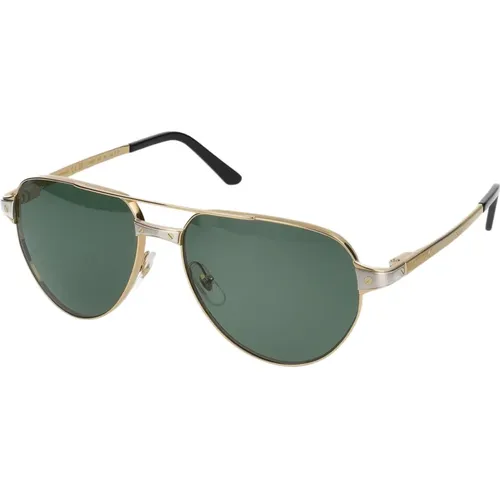 Sunglasses , male, Sizes: 59 MM - Cartier - Modalova