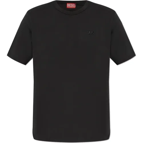 T-shirt T-Adjust-Slits-R17 , Herren, Größe: L - Diesel - Modalova