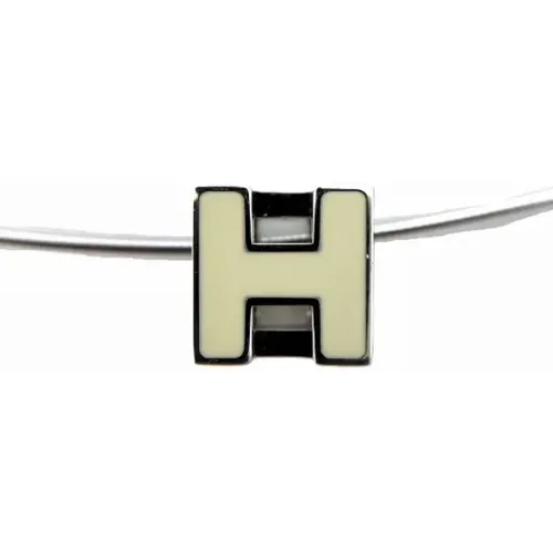 Pre-owned Metal necklaces , female, Sizes: ONE SIZE - Hermès Vintage - Modalova