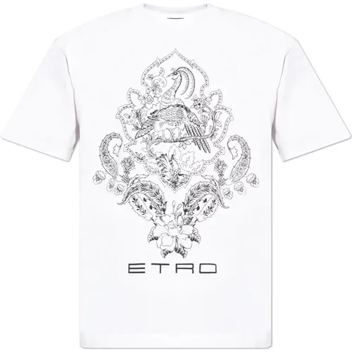 Baumwoll T-shirt Etro - ETRO - Modalova