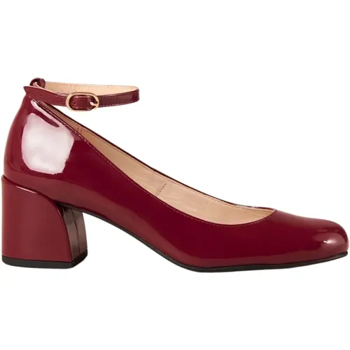 Antoine Onix Burgund Leder Pumps , Damen, Größe: 37 EU - ALOHAS - Modalova