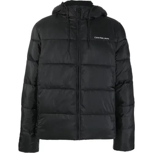 Padded jackets , male, Sizes: S - Calvin Klein Jeans - Modalova