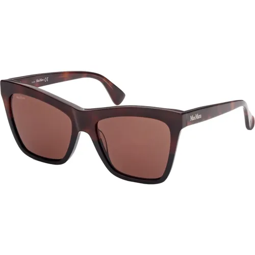 Sunglasses Logo 2 Mm0008 , female, Sizes: 55 MM - Max Mara - Modalova