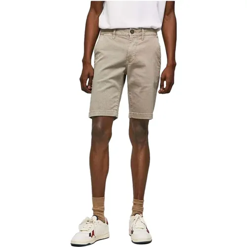 Charly Kurze Shorts , Herren, Größe: W31 - Pepe Jeans - Modalova