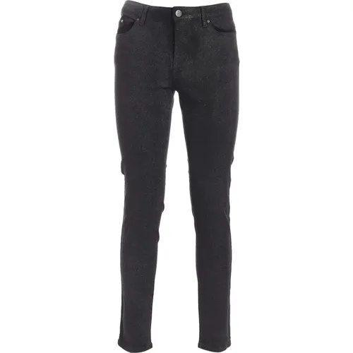 Skinny Sparkle Denim Pants , female, Sizes: W28 - Karl Lagerfeld - Modalova