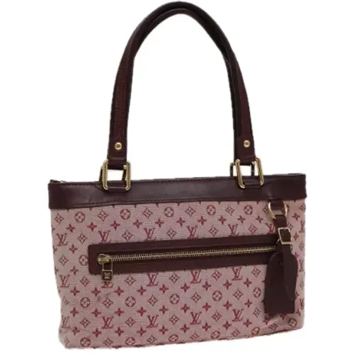 Pre-owned Canvas handbags , female, Sizes: ONE SIZE - Louis Vuitton Vintage - Modalova