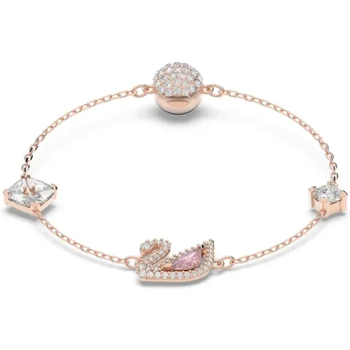 Damen Armband Schwan Rosa Roségold Legierungsschicht Swan 5472271 - Swarovski - Modalova