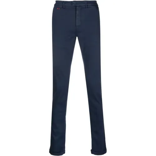 Blaue Gerades Jeans Casual Stil , Herren, Größe: W35 - Tramarossa - Modalova