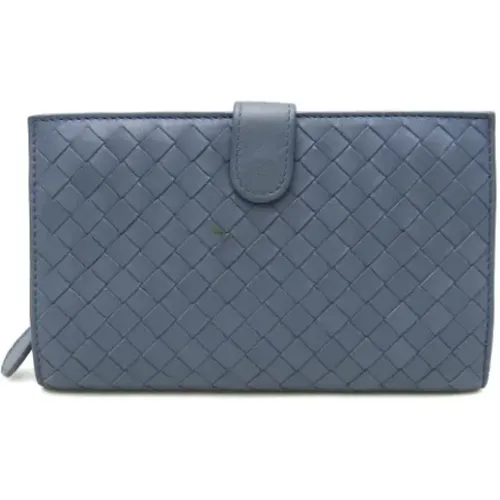 Pre-owned Leather wallets , female, Sizes: ONE SIZE - Bottega Veneta Vintage - Modalova