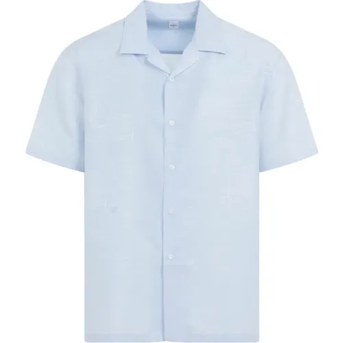 Silk Shirt Venezia Scritto Pattern , male, Sizes: 2XL - Berluti - Modalova