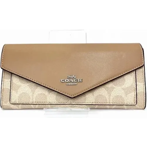 Pre-owned Leather wallets , female, Sizes: ONE SIZE - Coach Pre-owned - Modalova
