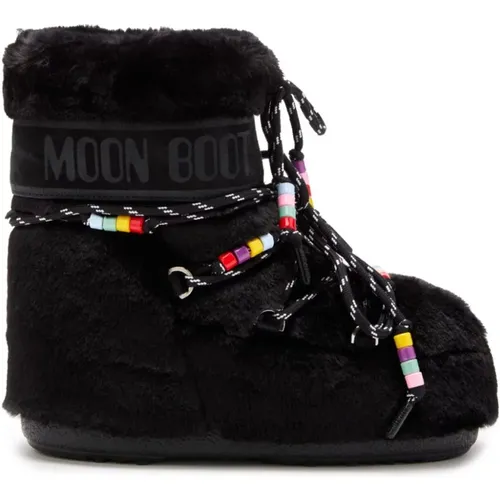 Icon Beaded Boots , female, Sizes: 6 UK - moon boot - Modalova