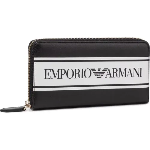 Klassische Armani Geldbörse - Emporio Armani - Modalova