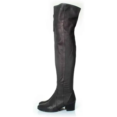 Pre-owned Leder boots - Chanel Vintage - Modalova