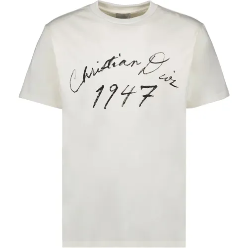 T-shirt 1947 Collection for Men , male, Sizes: M - Dior - Modalova