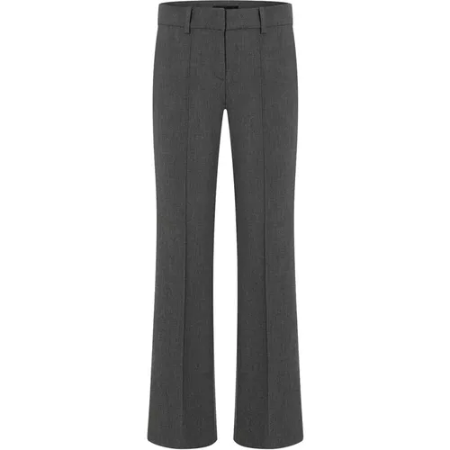 Wide Woolen Structure Pants , female, Sizes: 2XS, M, XL, L, S, XS - CAMBIO - Modalova