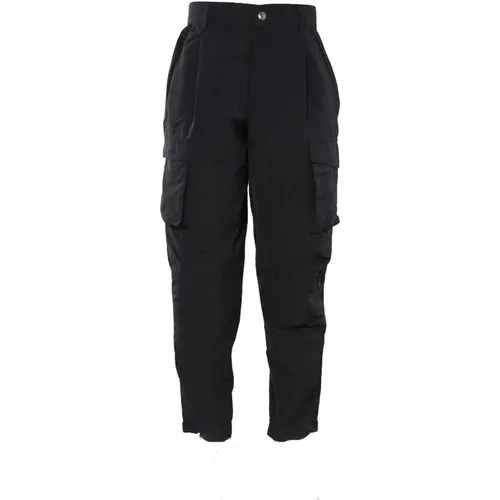 Mens Pants with Zip Fastening , male, Sizes: L - Givenchy - Modalova