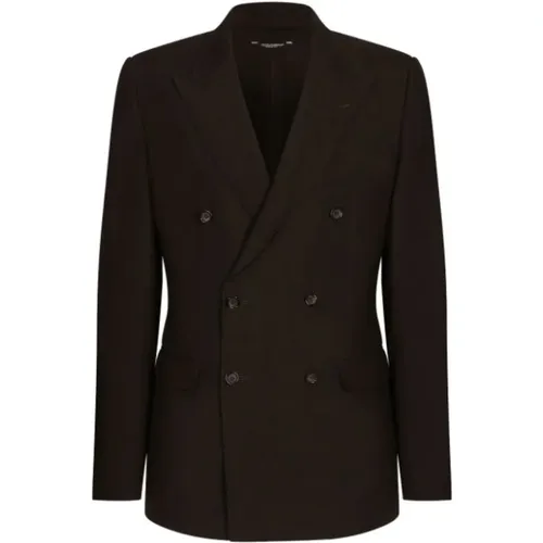 Dolce Gabbana Jackets , male, Sizes: 2XL, XL, M, L - Dolce & Gabbana - Modalova