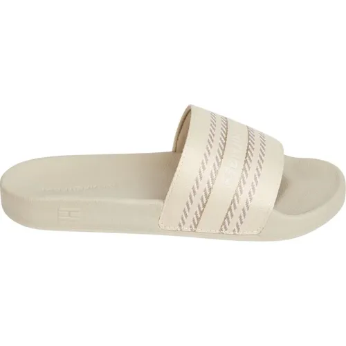 Webbing slide , female, Sizes: 4 UK - Tommy Hilfiger - Modalova