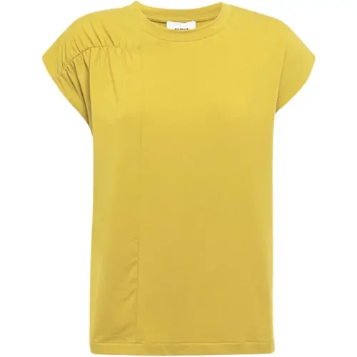 Stylish T-Shirt , female, Sizes: XS, L - Alpha Studio - Modalova