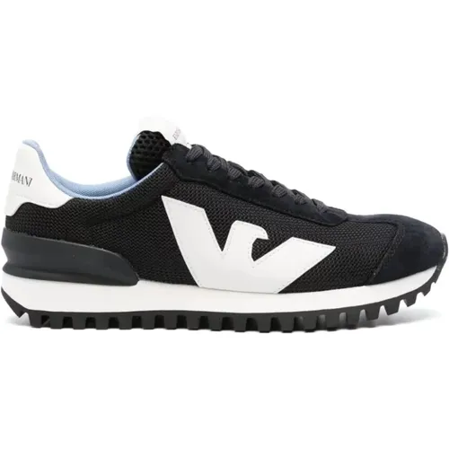 Sneaker , male, Sizes: 12 UK - Emporio Armani - Modalova