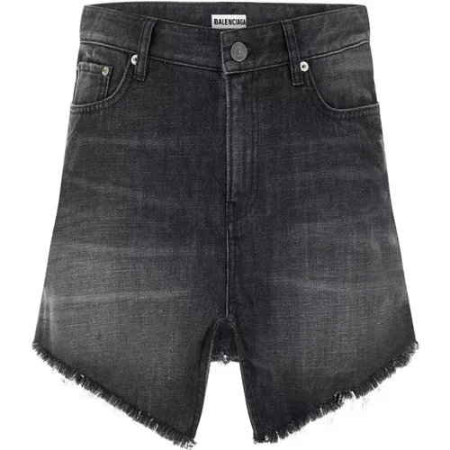 Denim Skirts , female, Sizes: XS - Balenciaga - Modalova