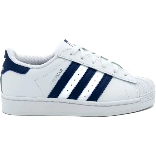 Weiße Superstar C Sneakers Schalentoe - adidas Originals - Modalova