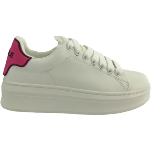 Eco-Friendly Sneakers with Rubber Heel , female, Sizes: 4 UK, 8 UK, 5 UK, 6 UK, 3 UK, 2 UK - Gaëlle Paris - Modalova
