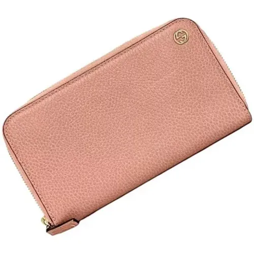 Pre-owned Leather wallets , female, Sizes: ONE SIZE - Gucci Vintage - Modalova