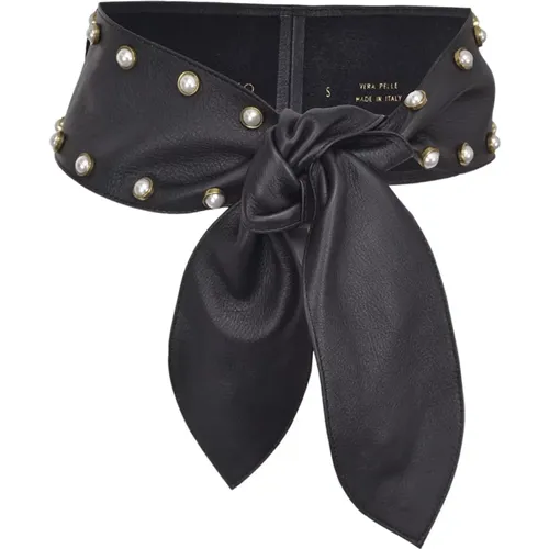 Leather Waist Belt , female, Sizes: S - pinko - Modalova