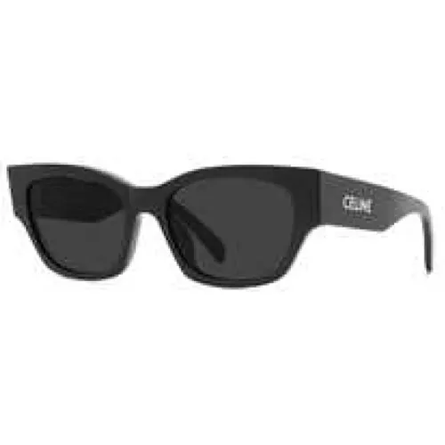 Schwarze Sonnenbrille für Frauen - Celine - Modalova