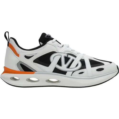 Low-top Running Sneaker , male, Sizes: 7 1/2 UK, 9 UK, 10 UK, 8 UK, 7 UK, 6 UK - Valentino Garavani - Modalova