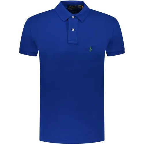 Blaues Polo-Shirt aus der Ss23 Kollektion - Polo Ralph Lauren - Modalova