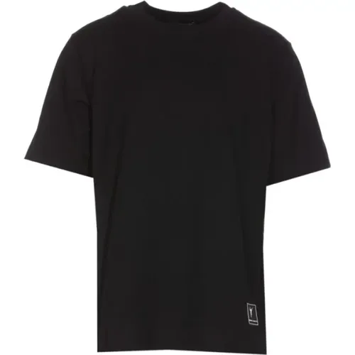 Logo Patch Cotton Jersey T-shirt , male, Sizes: L, M - giuseppe zanotti - Modalova