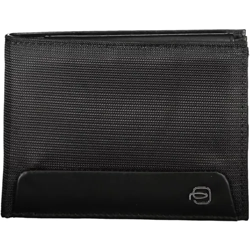 RFID-Secure Bi-Fold Wallet with Eco-Friendly Design , male, Sizes: ONE SIZE - Piquadro - Modalova