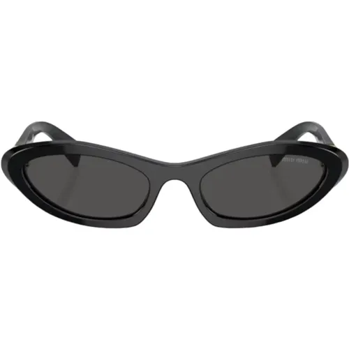 Oval Sunglasses , female, Sizes: 54 MM - Miu Miu - Modalova