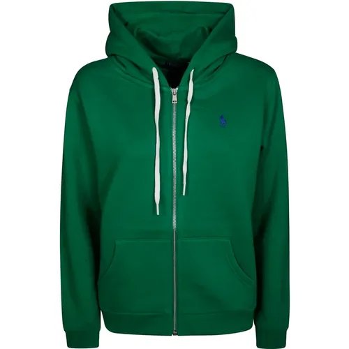 Hooded Full Zip Sweatshirt , female, Sizes: L, M - Ralph Lauren - Modalova