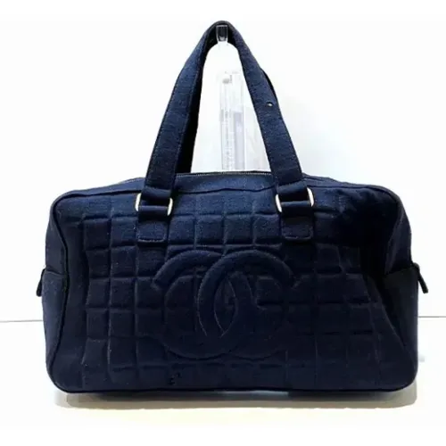 Pre-owned Canvas chanel-bags , female, Sizes: ONE SIZE - Chanel Vintage - Modalova