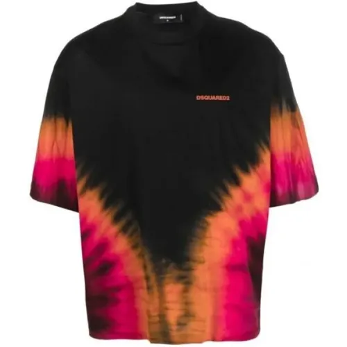 Klassisches T-Shirt , Herren, Größe: S - Dsquared2 - Modalova