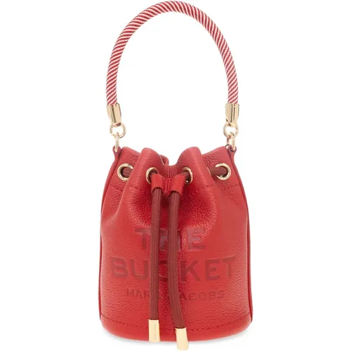 Rote Bucket Micro Schultertasche - Marc Jacobs - Modalova