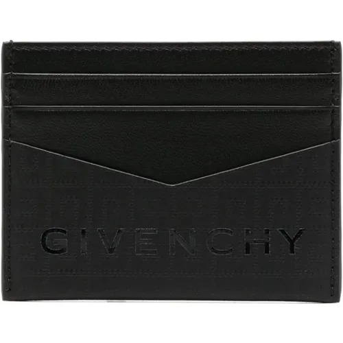 Nylon Card Holder with 4G Motifs , male, Sizes: ONE SIZE - Givenchy - Modalova