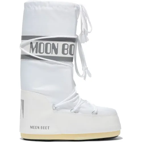 Snow Boots with Logo Print , female, Sizes: 12 UK, 6 UK, 2 UK, 9 UK - moon boot - Modalova