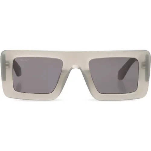 ‘Seattle’ sunglasses , female, Sizes: 50 MM - Off White - Modalova