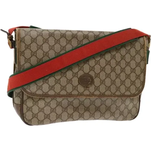 Pre-owned Canvas shoulder-bags , female, Sizes: ONE SIZE - Gucci Vintage - Modalova