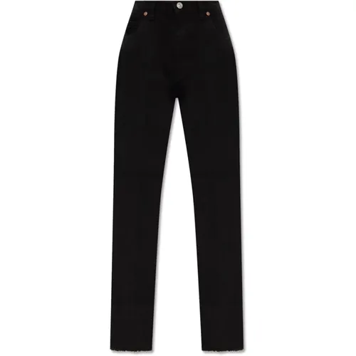 Jeans mit geradem Bein , Damen, Größe: W26 - Victoria Beckham - Modalova